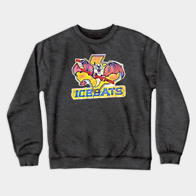 Austin Ice Bats Hockey Crewneck Sweatshirt by Kitta’s Shop